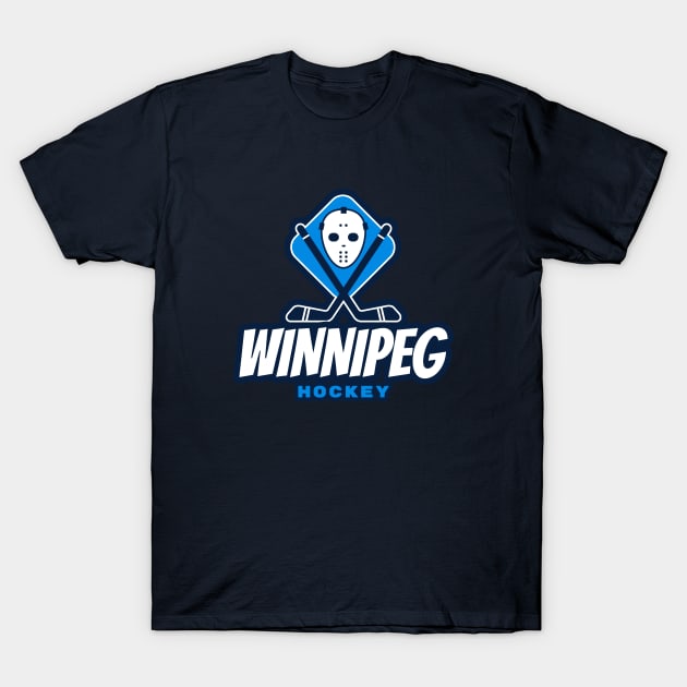 Winnipeg jets hockey T-Shirt by BVHstudio